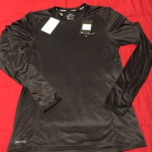 Men’s Dri Fit long sleeve running shirt